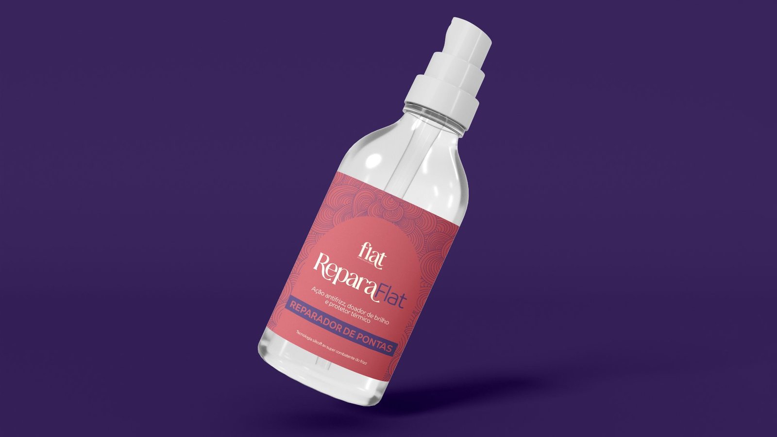 Cosmetic Spray Bottle Packaging Mockup